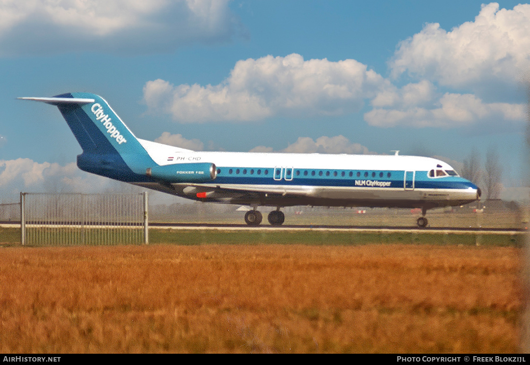 Aircraft Photo of PH-CHD | Fokker F28-4000 Fellowship | NLM Cityhopper | AirHistory.net #338238
