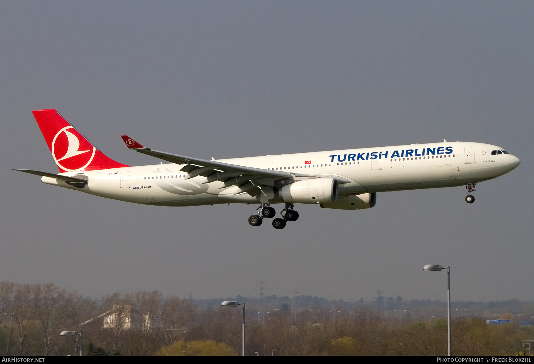 Aircraft Photo of TC-JNP | Airbus A330-343E | Turkish Airlines | AirHistory.net #338245