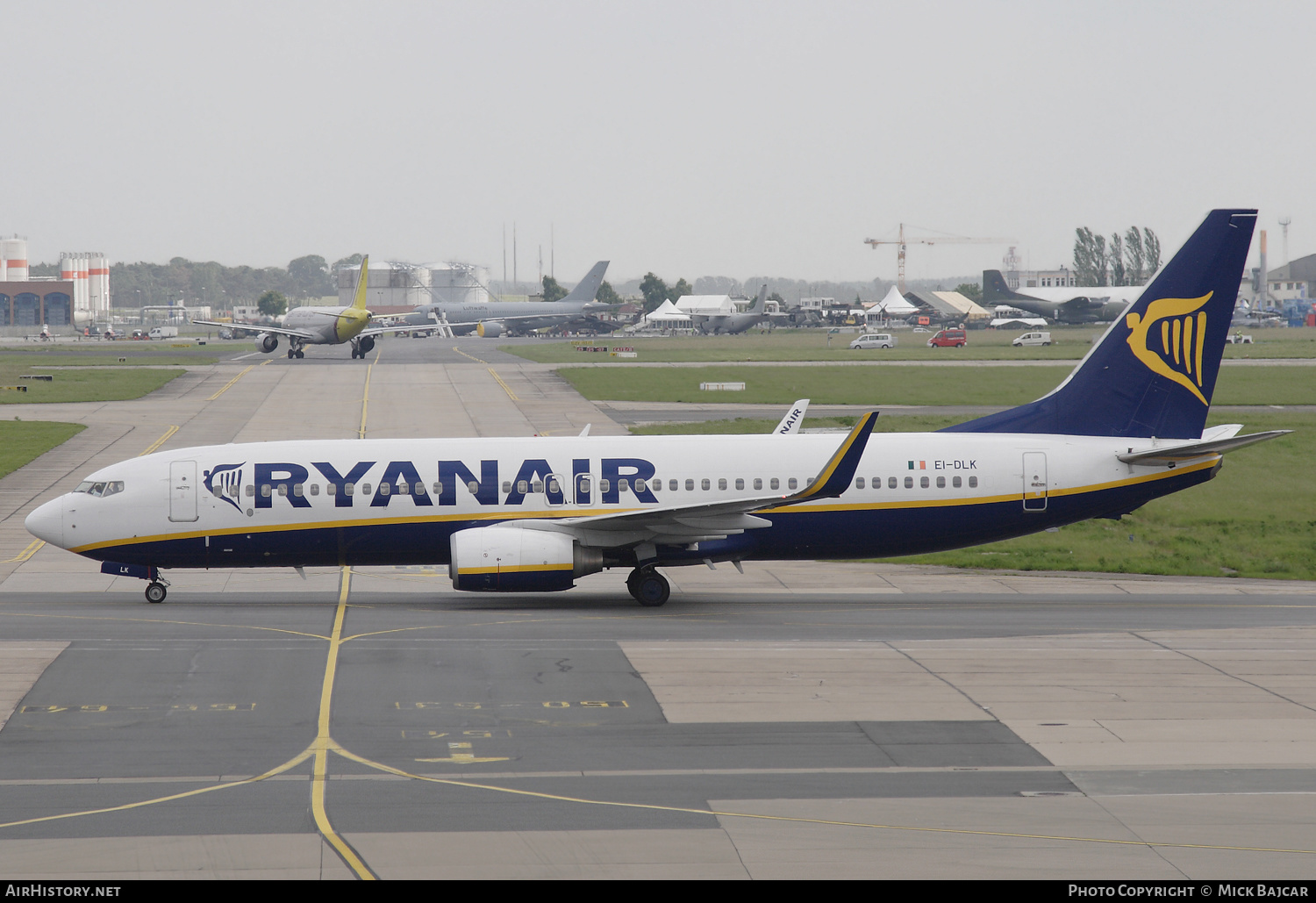 Aircraft Photo of EI-DLK | Boeing 737-8AS | Ryanair | AirHistory.net #338251