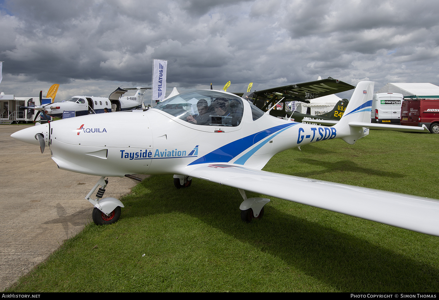 Aircraft Photo of G-TSDB | Aquila AT01-100A A211 | Tayside Aviation | AirHistory.net #338263