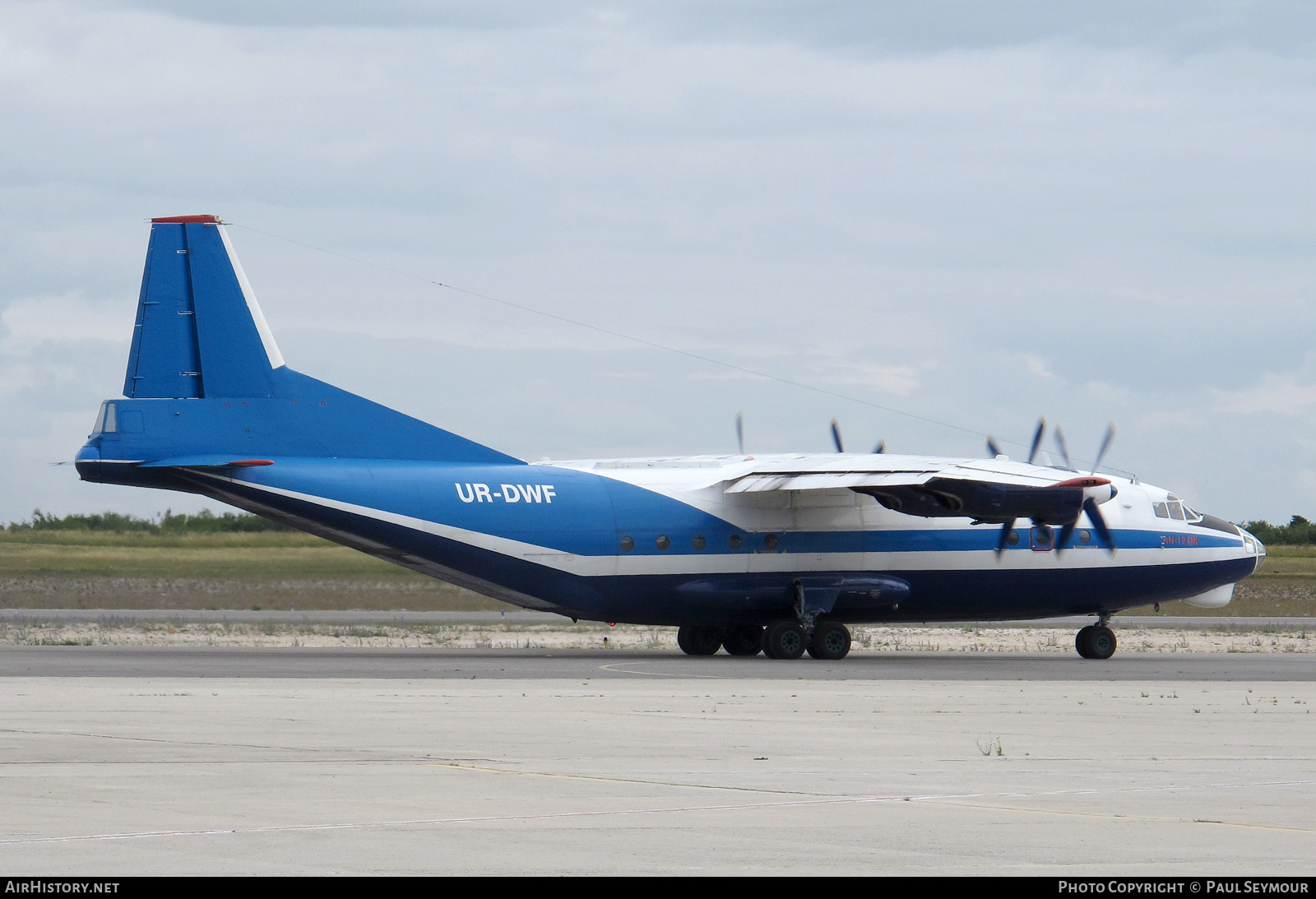 Aircraft Photo of UR-DWF | Antonov An-12BK | AirHistory.net #338271