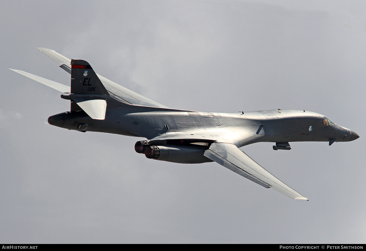 Aircraft Photo of 86-0125 / AF86-125 | Rockwell B-1B Lancer | USA - Air Force | AirHistory.net #338279