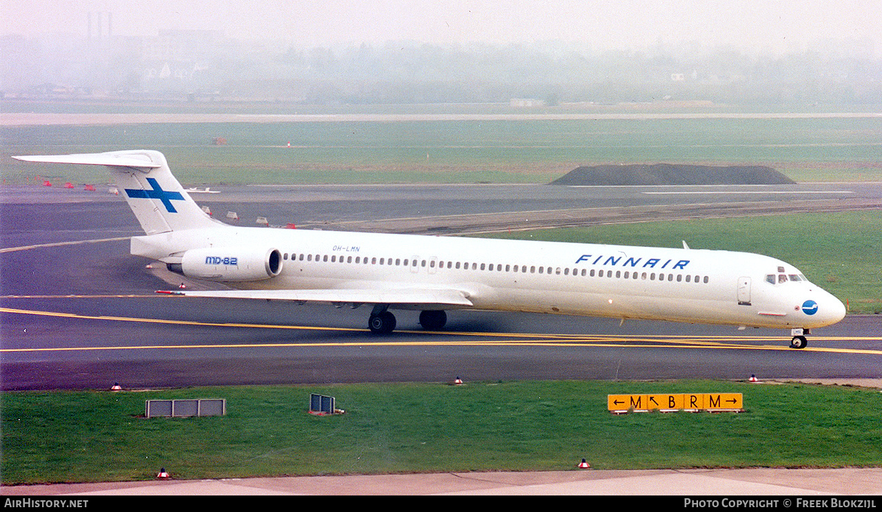 Aircraft Photo of OH-LMN | McDonnell Douglas MD-82 (DC-9-82) | Finnair | AirHistory.net #338290