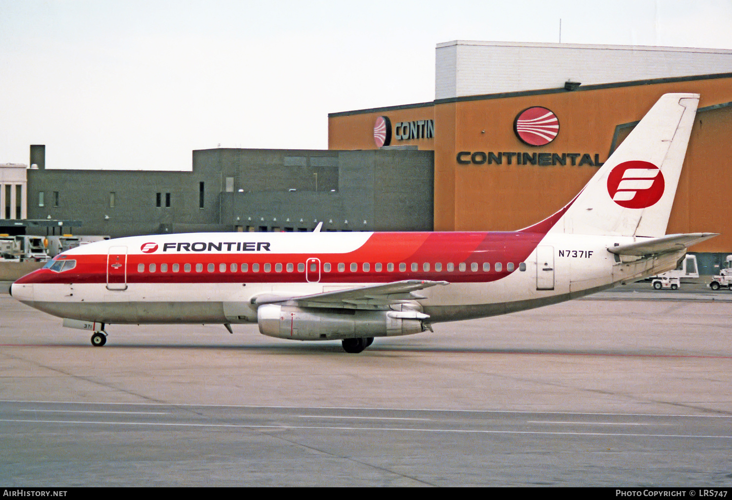 Aircraft Photo of N7371F | Boeing 737-291 | Frontier Airlines | AirHistory.net #338300