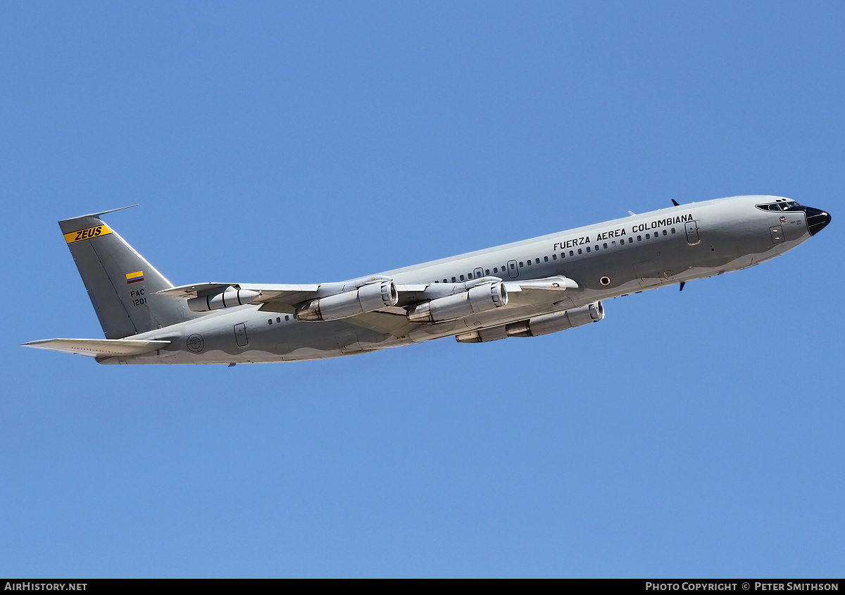 Aircraft Photo of FAC1201 | Boeing 707-373C | Colombia - Air Force | AirHistory.net #338303