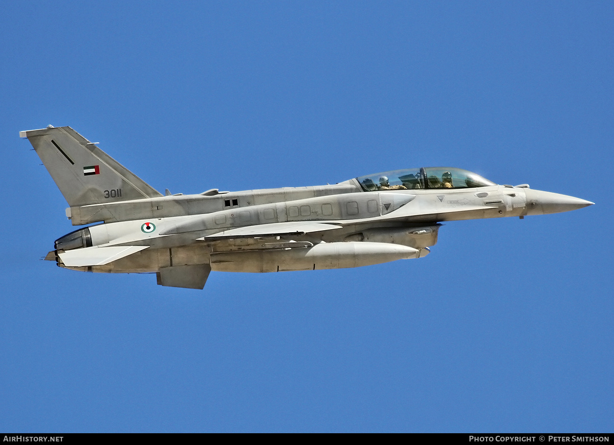 Aircraft Photo of 3011 | Lockheed Martin F-16F Fighting Falcon | United Arab Emirates - Air Force | AirHistory.net #338304
