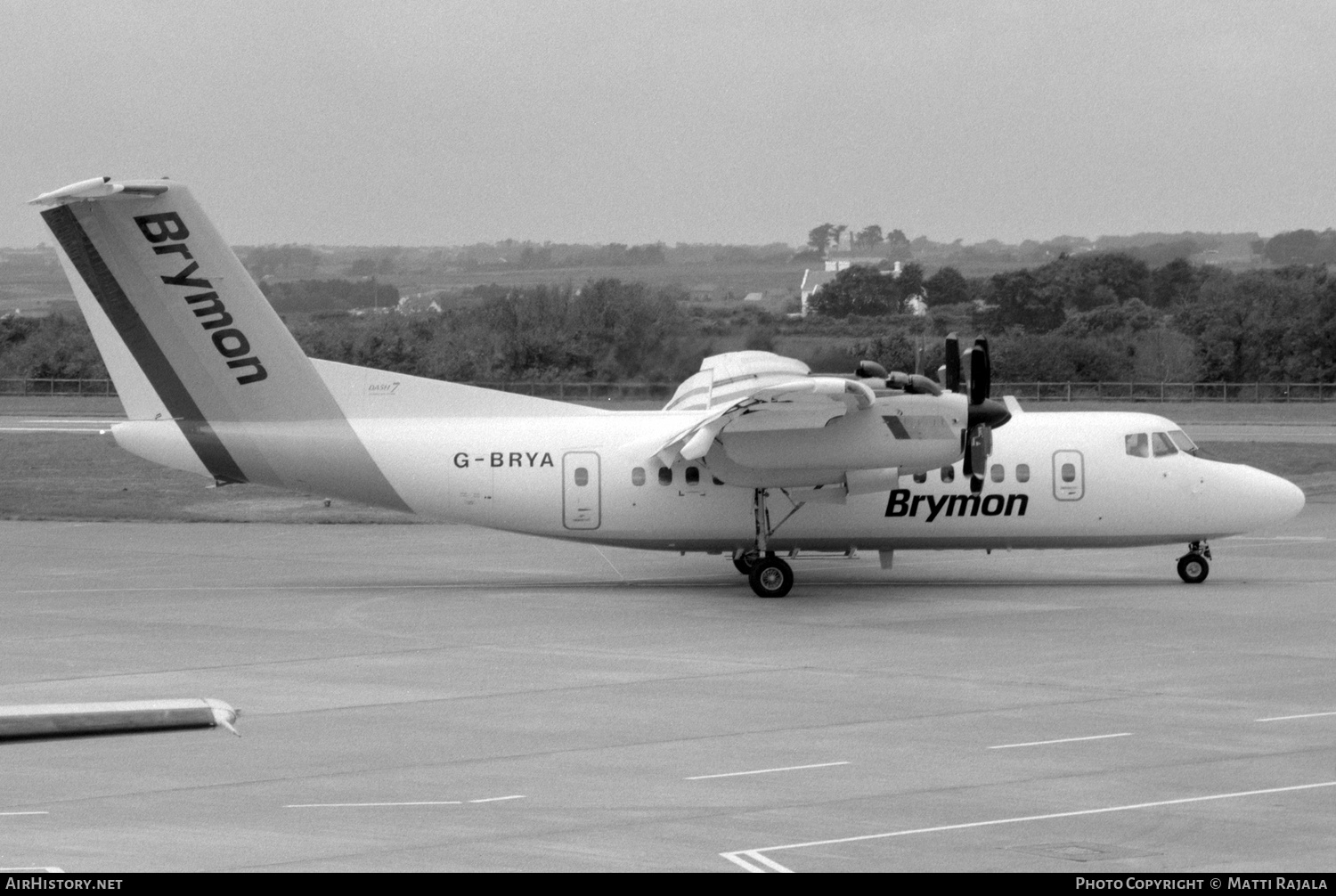 Aircraft Photo of G-BRYA | De Havilland Canada DHC-7-110 Dash 7 | Brymon Airways | AirHistory.net #338332