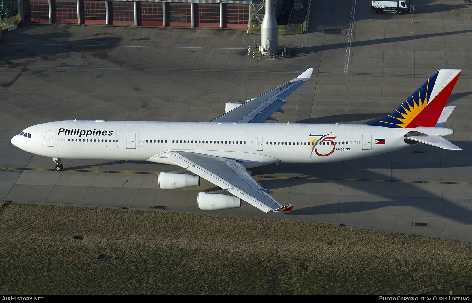Aircraft Photo of RP-C3439 | Airbus A340-313X | Philippine Airlines | AirHistory.net #338345