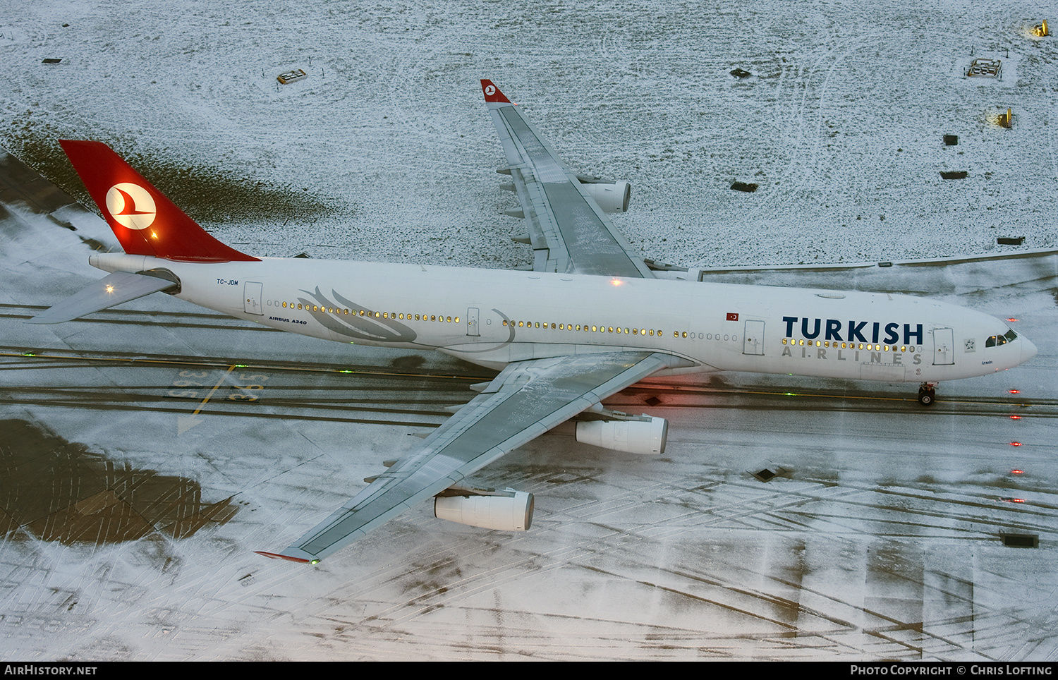 Aircraft Photo of TC-JDM | Airbus A340-311 | Turkish Airlines | AirHistory.net #338361