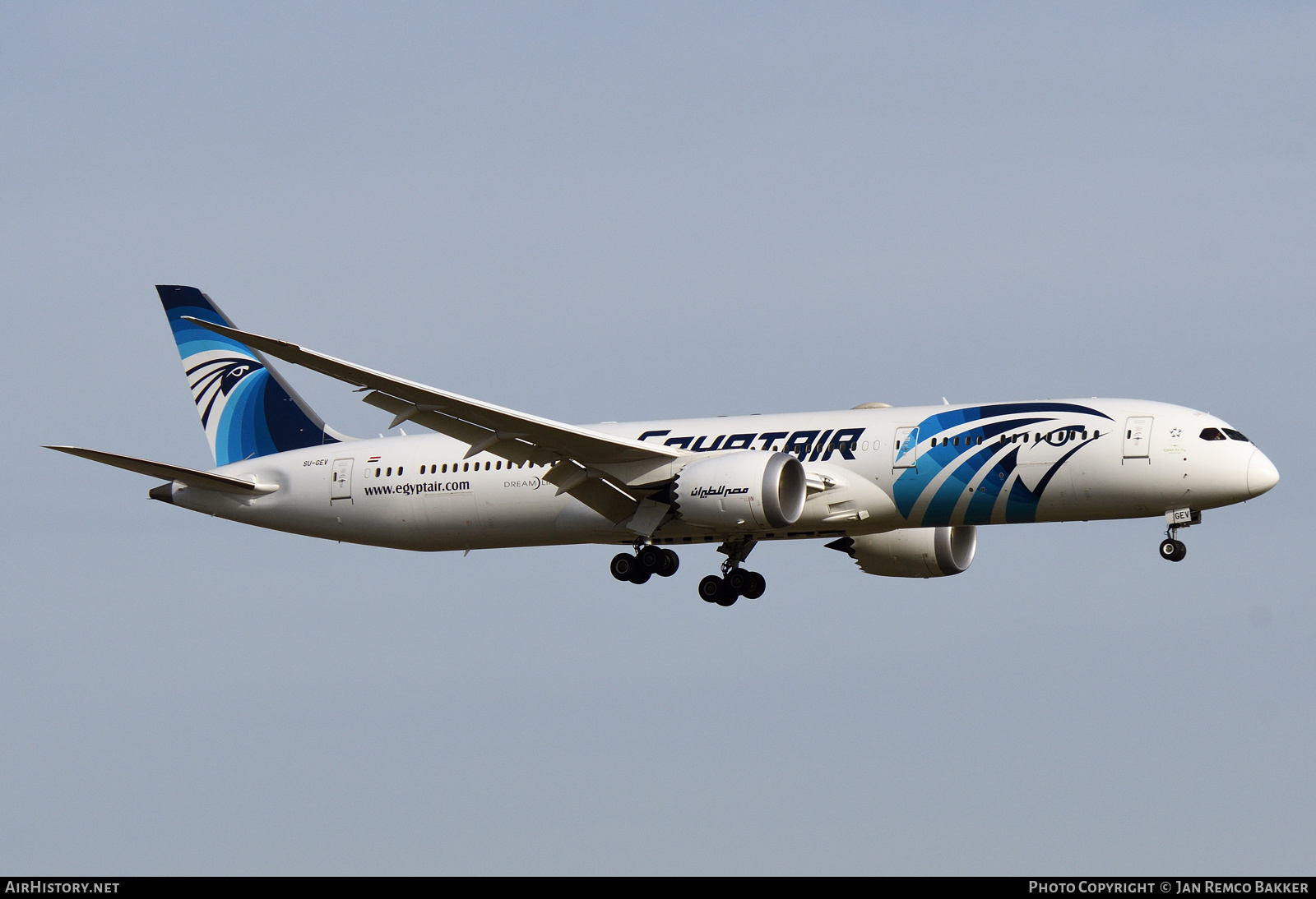 Aircraft Photo of SU-GEV | Boeing 787-9 Dreamliner | EgyptAir | AirHistory.net #338371
