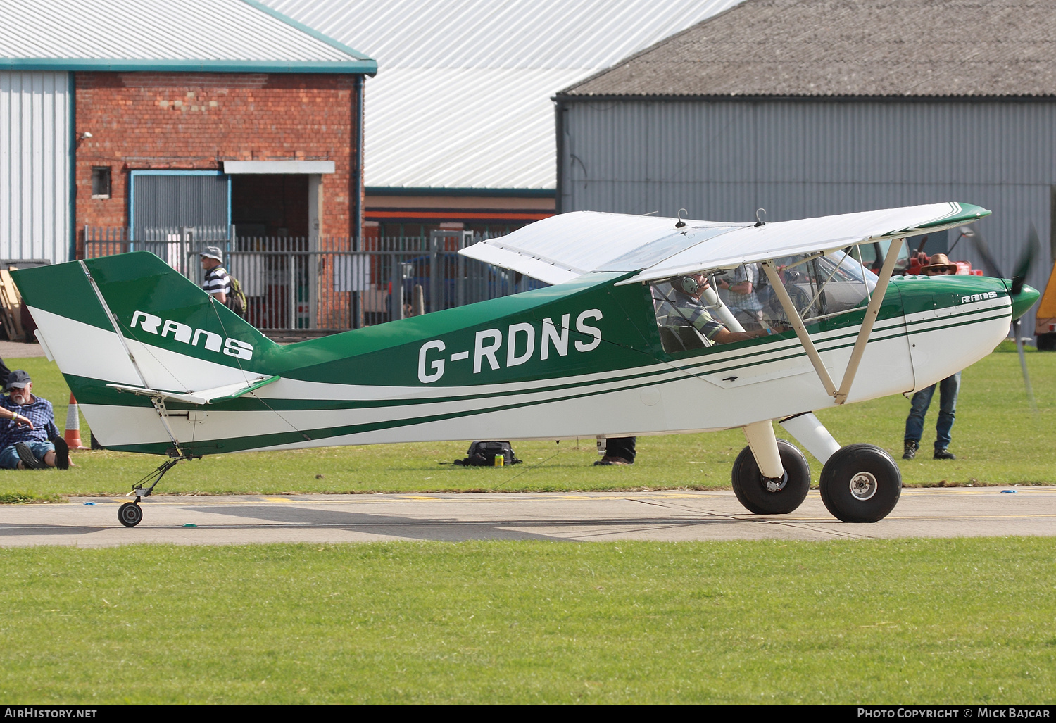 Aircraft Photo of G-RDNS | Rans S-6-116/TD Coyote II | AirHistory.net #338393