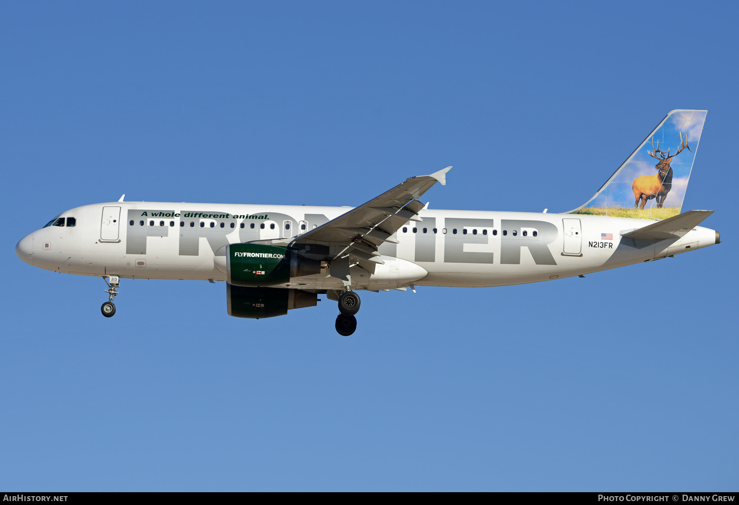 Aircraft Photo of N213FR | Airbus A320-214 | Frontier Airlines | AirHistory.net #338404