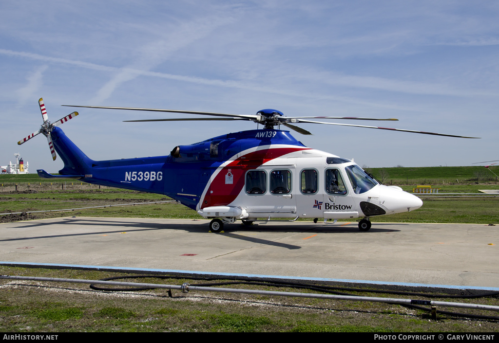 Aircraft Photo of N539BG | AgustaWestland AW-139 | Bristow Helicopters | AirHistory.net #338412