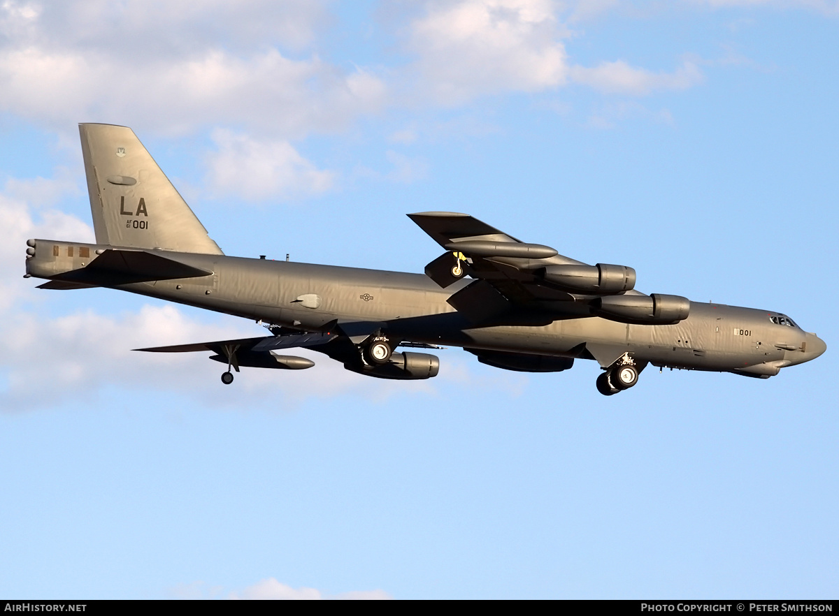 Aircraft Photo of 61-0001 / AF61-001 | Boeing B-52H Stratofortress | USA - Air Force | AirHistory.net #338417