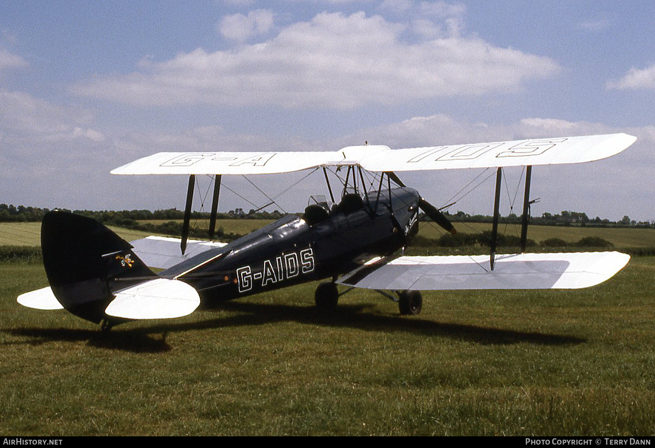 Aircraft Photo of G-AIDS | De Havilland D.H. 82A Tiger Moth II | AirHistory.net #338419