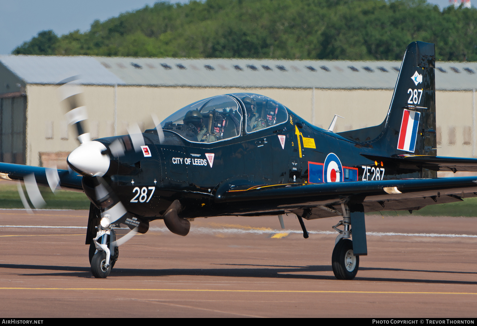 Aircraft Photo of ZF287 | Short S-312 Tucano T1 | UK - Air Force | AirHistory.net #338426