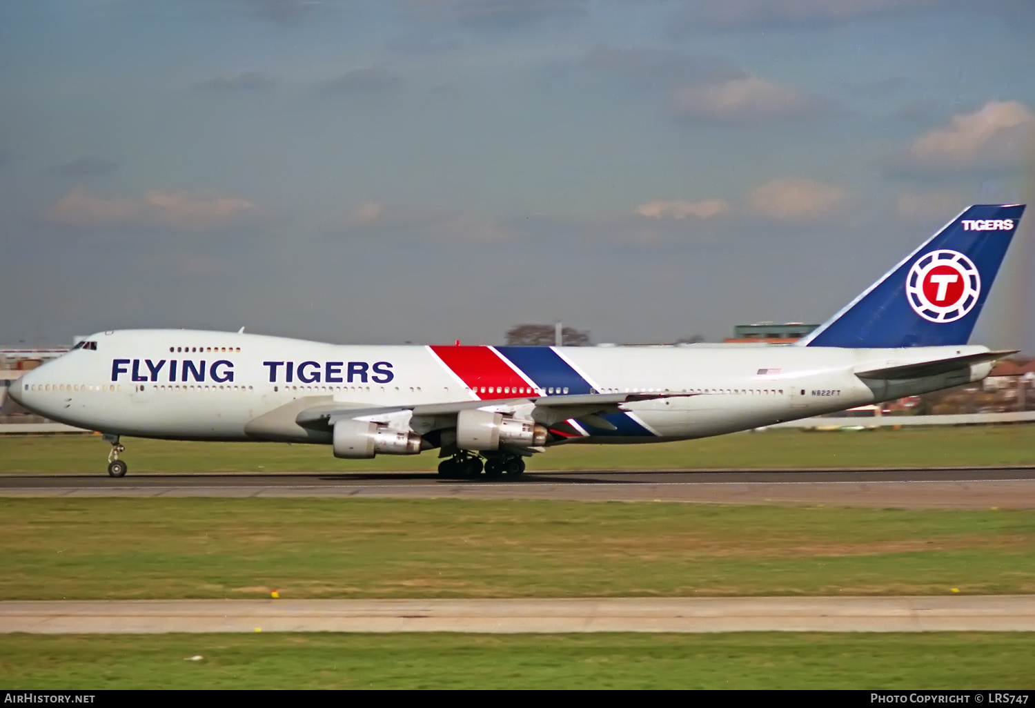 Aircraft Photo of N822FT | Boeing 747-124(SF) | Flying Tigers | AirHistory.net #338437