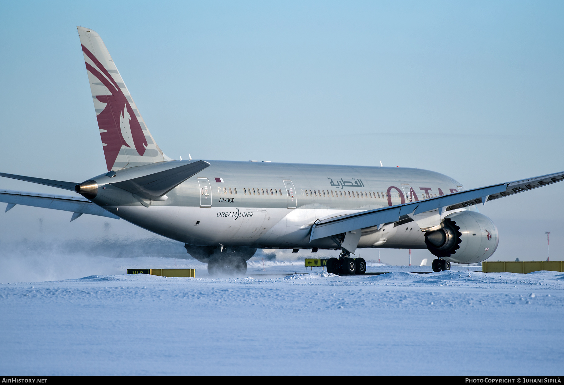 Aircraft Photo of A7-BCD | Boeing 787-8 Dreamliner | Qatar Airways | AirHistory.net #338447