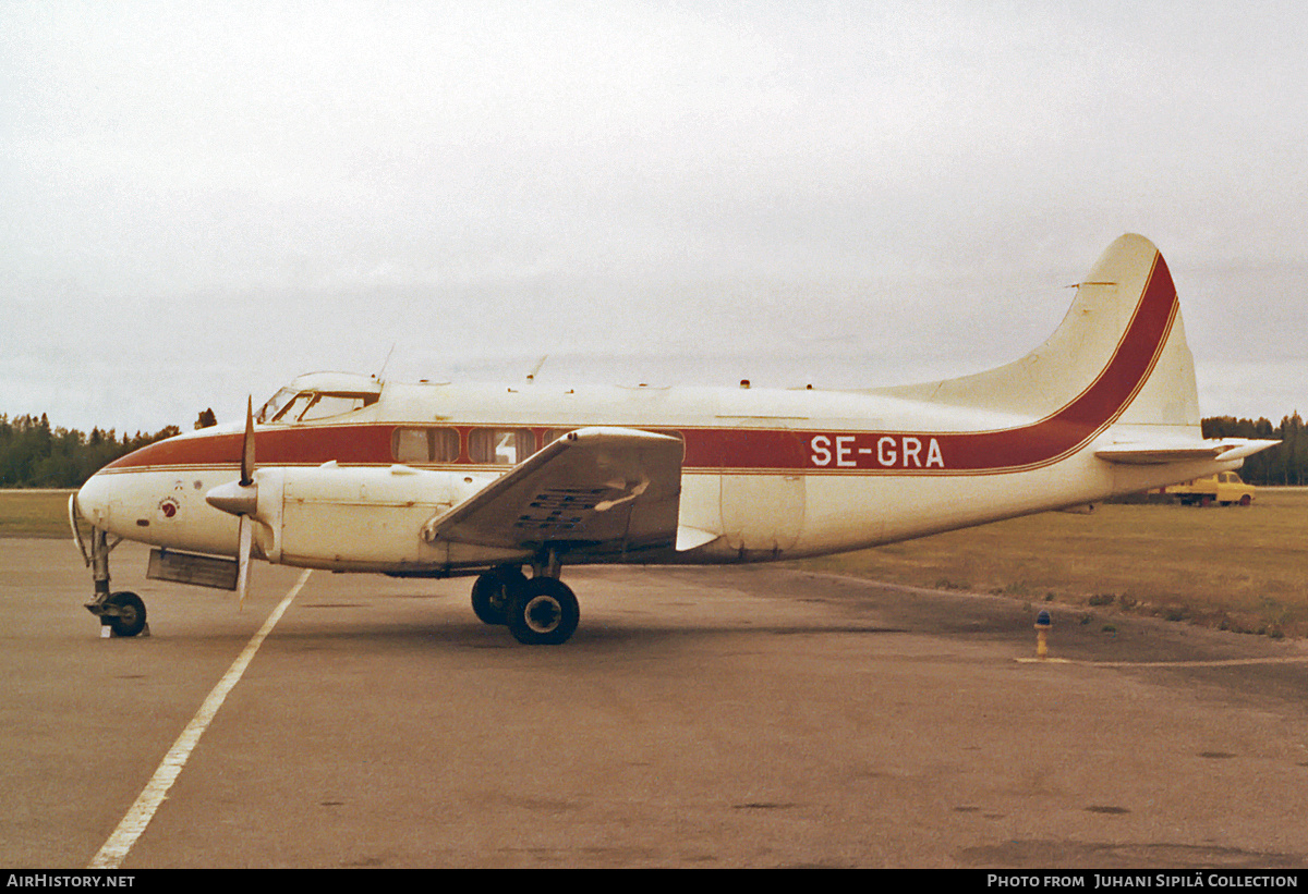 Aircraft Photo of SE-GRA | De Havilland D.H. 104 Dove 6 | AirHistory.net #338452