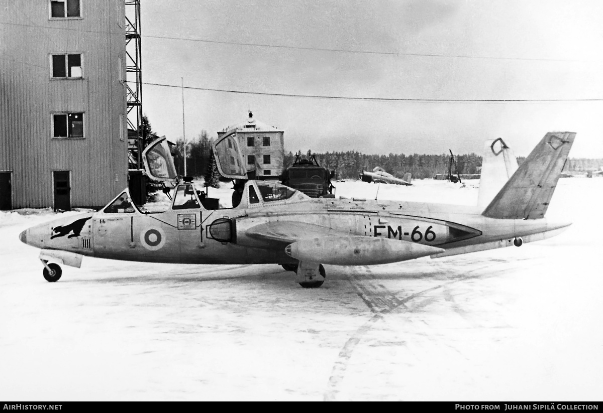 Aircraft Photo of FM-66 | Fouga CM-170R Magister | Finland - Air Force | AirHistory.net #338459