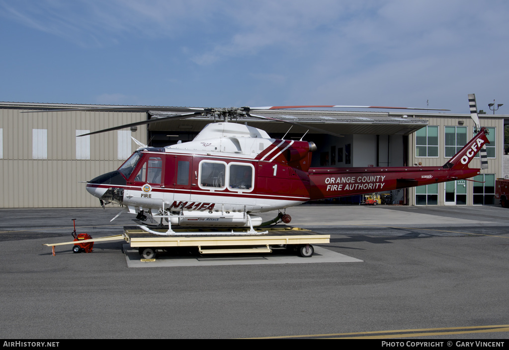 Aircraft Photo of N141FA | Bell 412EP | Orange County Fire Authority - OCFA | AirHistory.net #338465