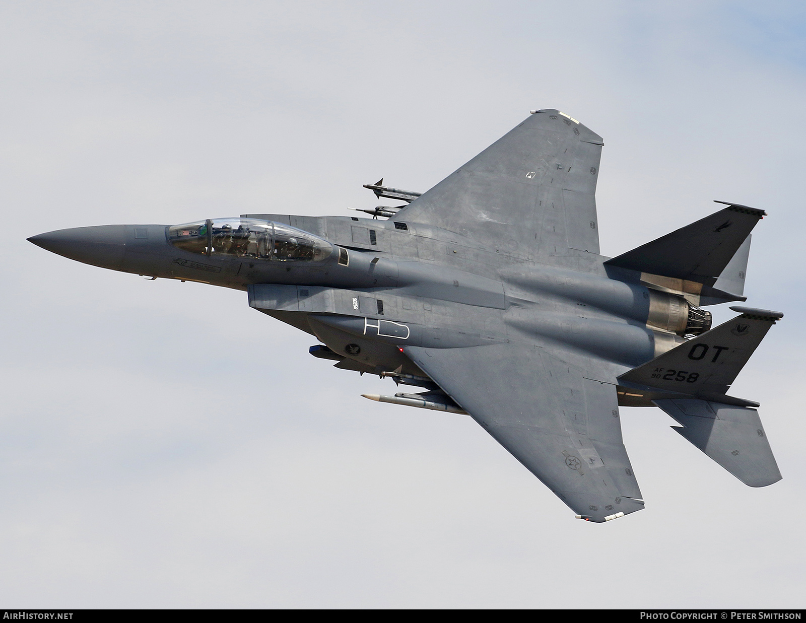 Aircraft Photo of 90-0258 / AF90-258 | McDonnell Douglas F-15E Strike Eagle | USA - Air Force | AirHistory.net #338474