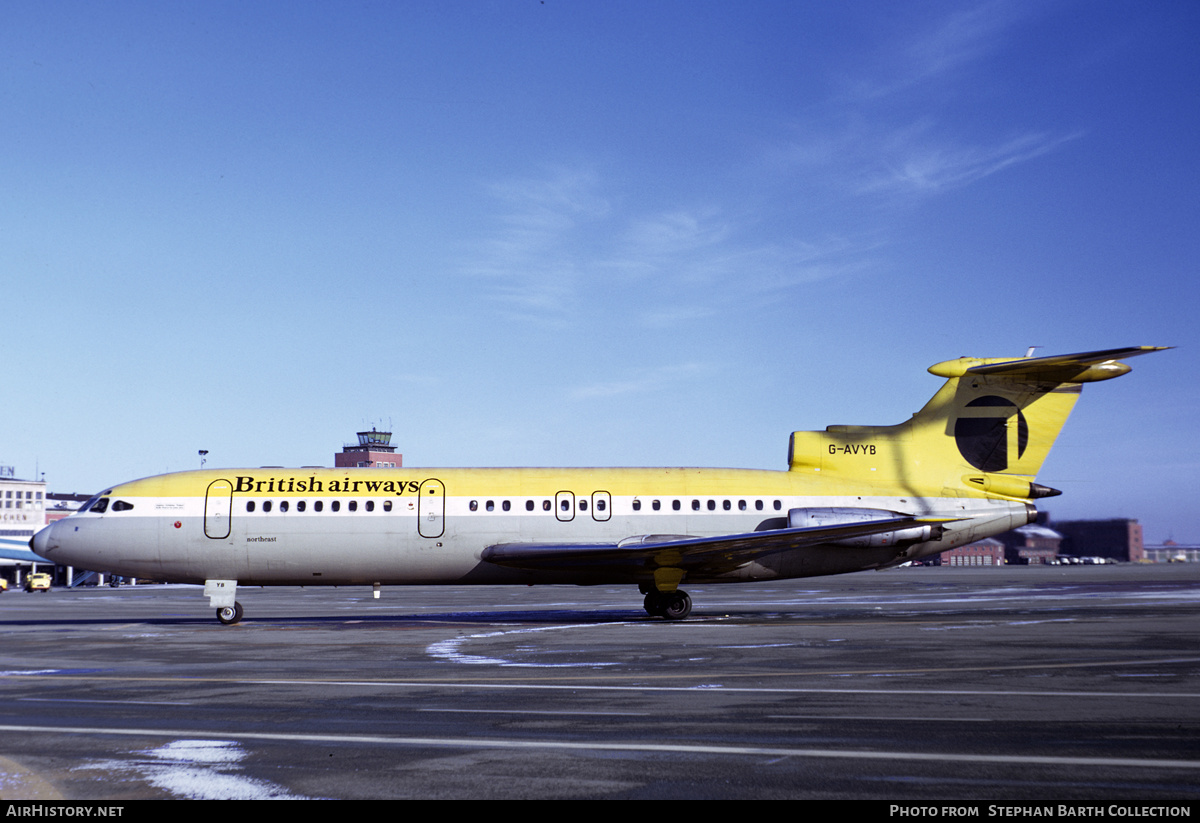 Aircraft Photo of G-AVYB | Hawker Siddeley HS-121 Trident 1E | British Airways | AirHistory.net #338485