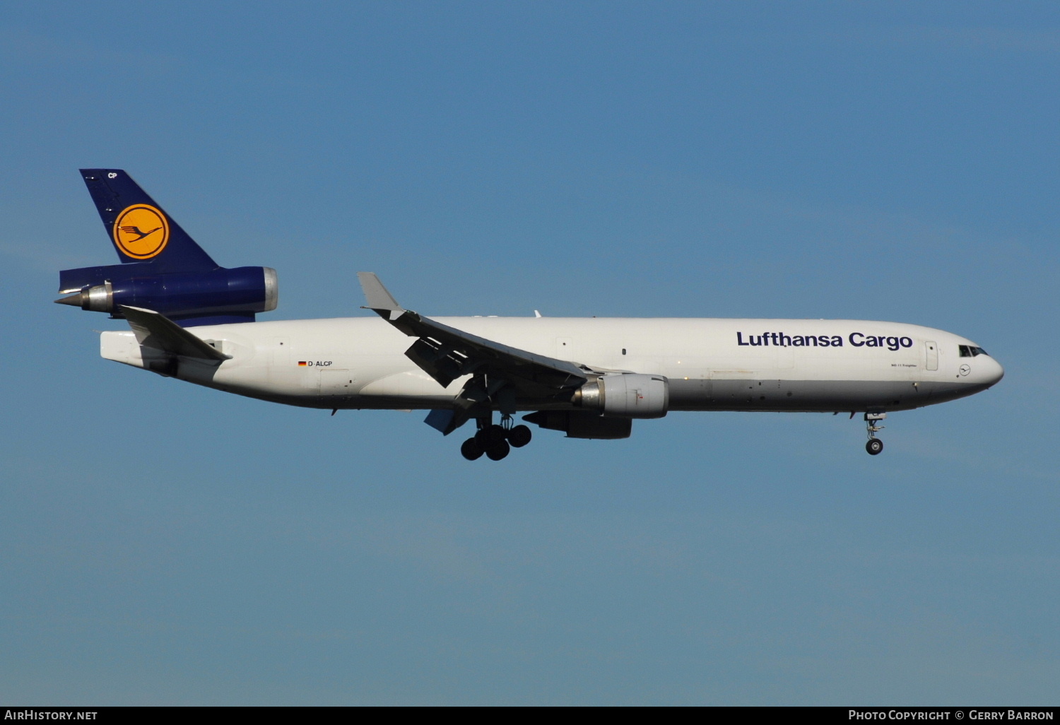Aircraft Photo of D-ALCP | McDonnell Douglas MD-11/F | Lufthansa Cargo | AirHistory.net #338491