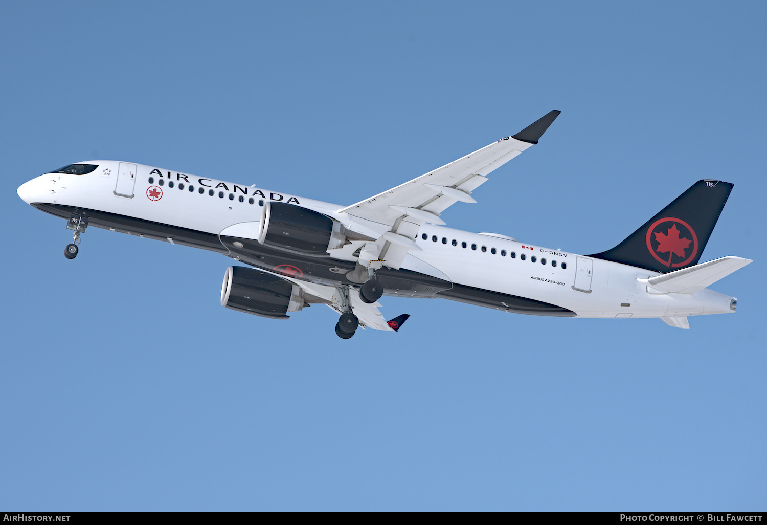 Aircraft Photo of C-GNGV | Airbus A220-371 (BD-500-1A11) | Air Canada | AirHistory.net #338493