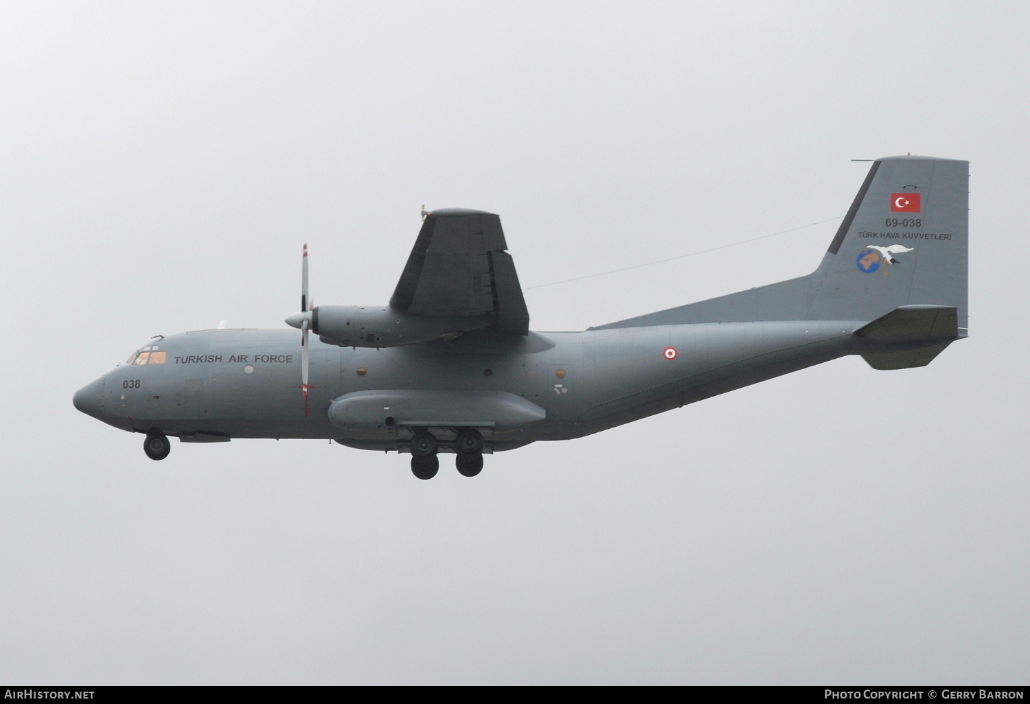 Aircraft Photo of 69-038 | Transall C-160D | Turkey - Air Force | AirHistory.net #338503