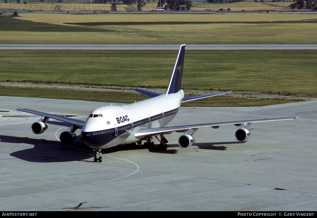 Aircraft Photo of G-AWNB | Boeing 747-136 | BOAC - British Overseas Airways Corporation | AirHistory.net #338505