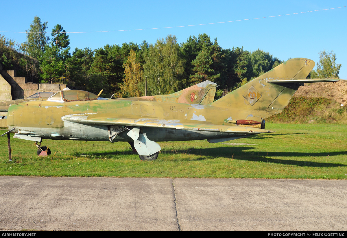 Aircraft Photo of 08 | PZL-Mielec Lim-5 (MiG-17F) | East Germany - Air Force | AirHistory.net #338528