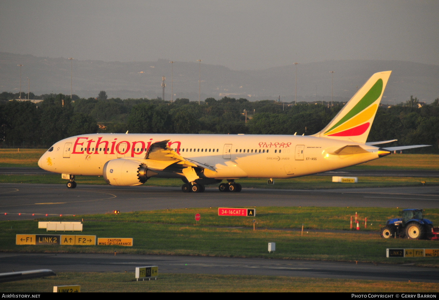 Aircraft Photo of ET-ASG | Boeing 787-8 Dreamliner | Ethiopian Airlines | AirHistory.net #338529