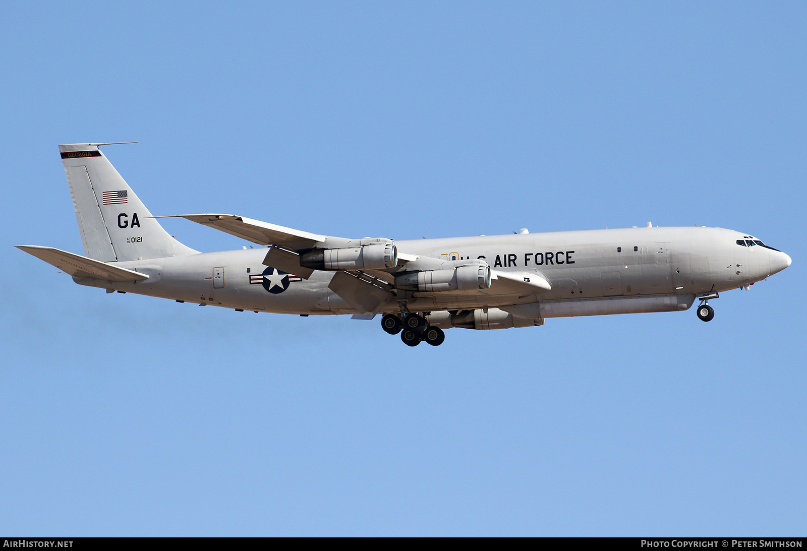 Aircraft Photo of 95-0121 / AF95-0121 | Boeing E-8C J-Stars (707-300C) | USA - Air Force | AirHistory.net #338558