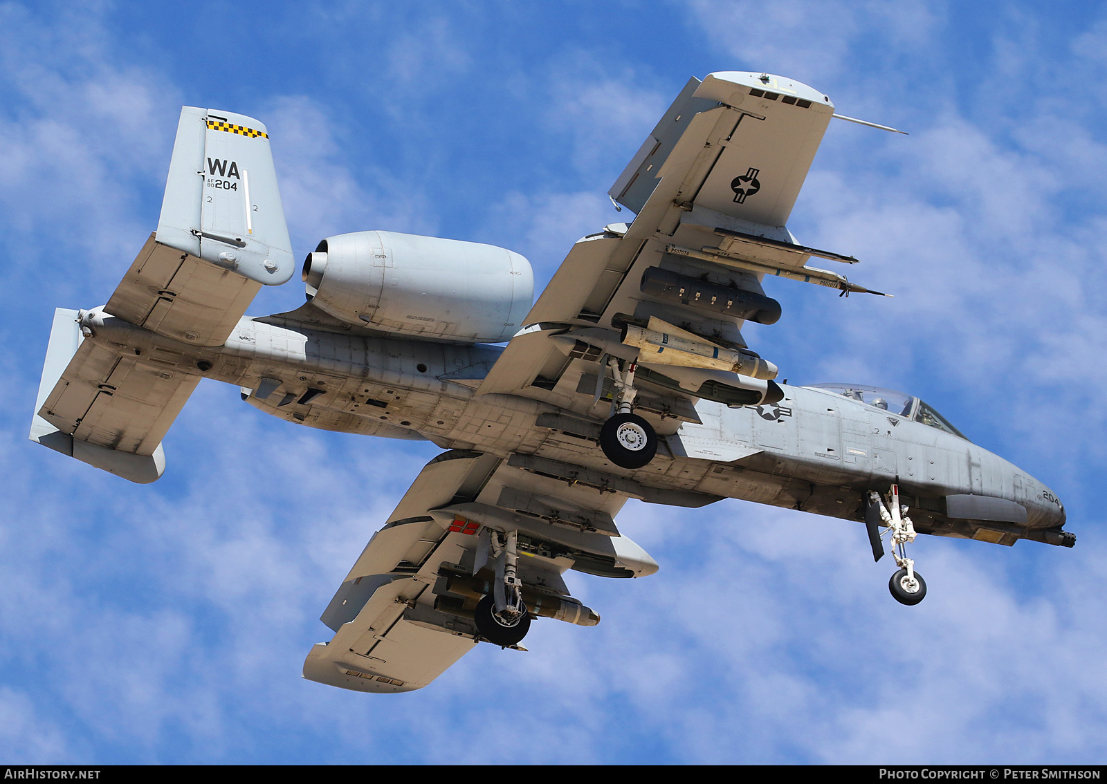 Aircraft Photo of 80-0204 | Fairchild A-10C Thunderbolt II | USA - Air Force | AirHistory.net #338560