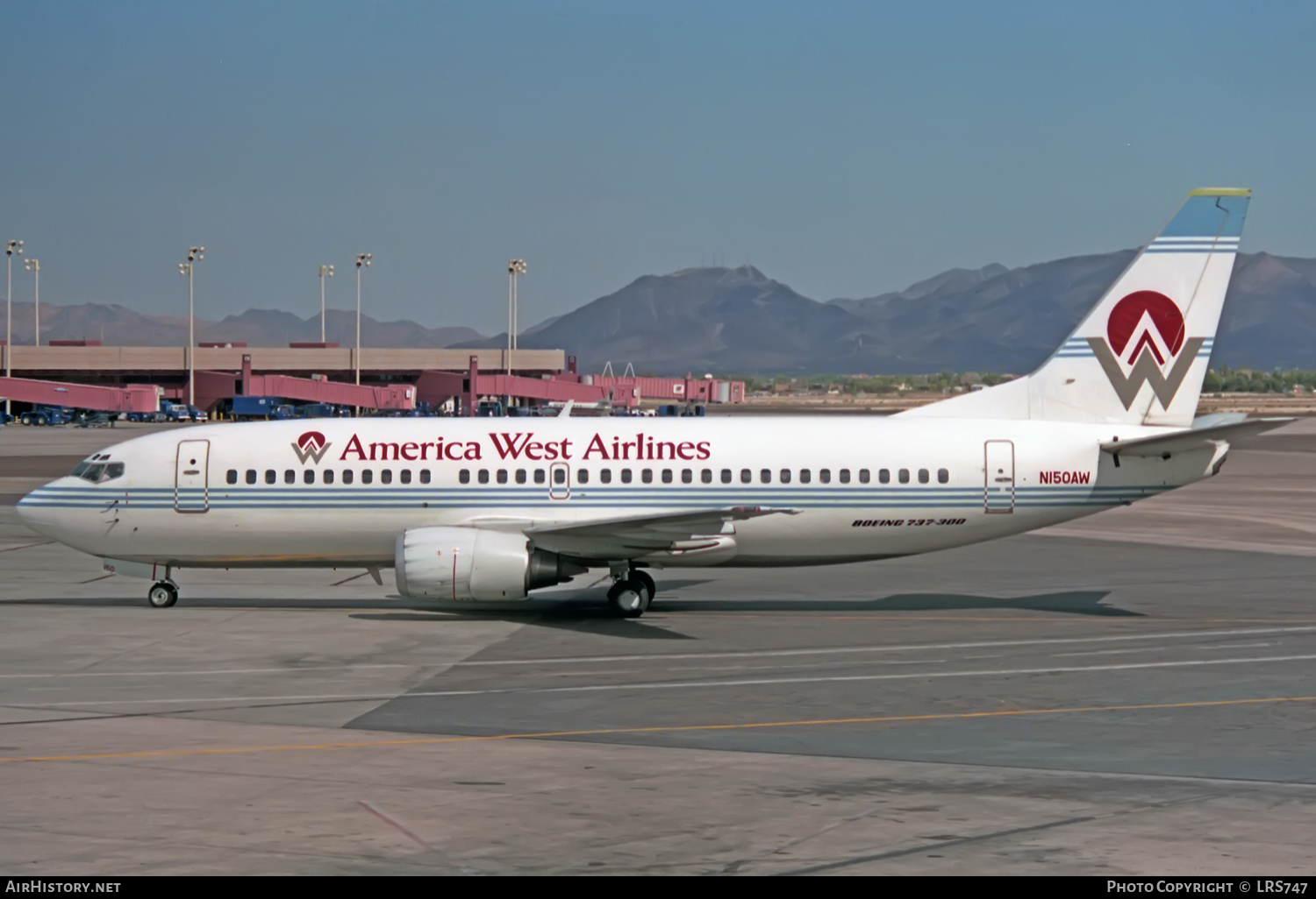 Aircraft Photo of N150AW | Boeing 737-3G7 | America West Airlines | AirHistory.net #338576