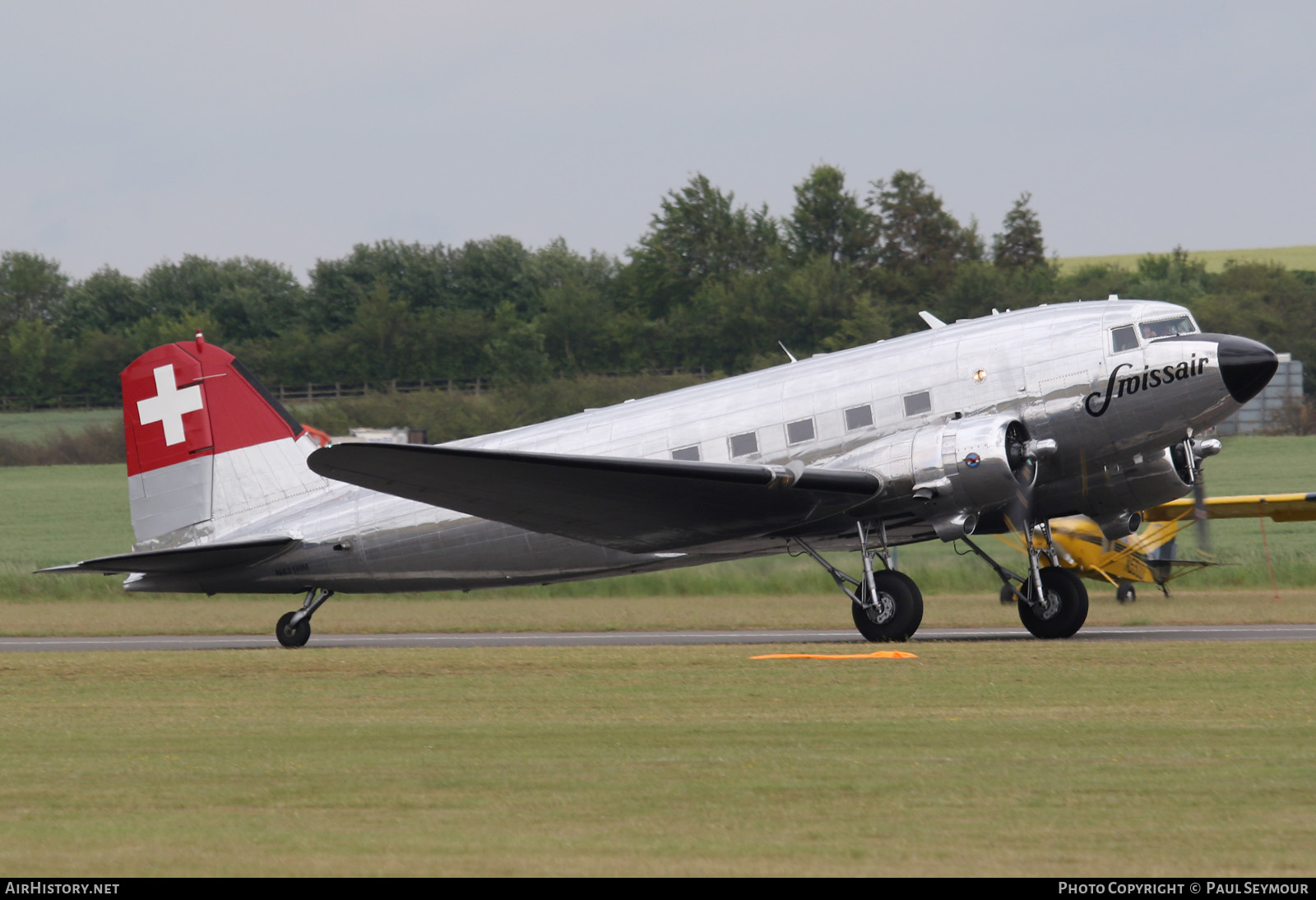 Aircraft Photo of N431HM | Douglas DC-3(C) | Swissair | AirHistory.net #338582