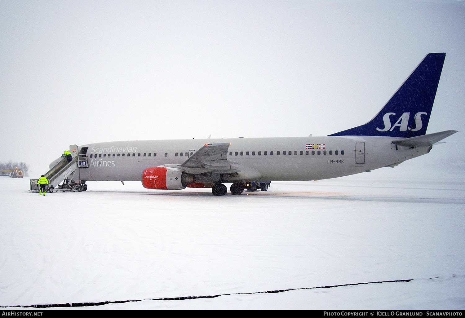 Aircraft Photo of LN-RRK | Boeing 737-883 | Scandinavian Airlines - SAS | AirHistory.net #338583