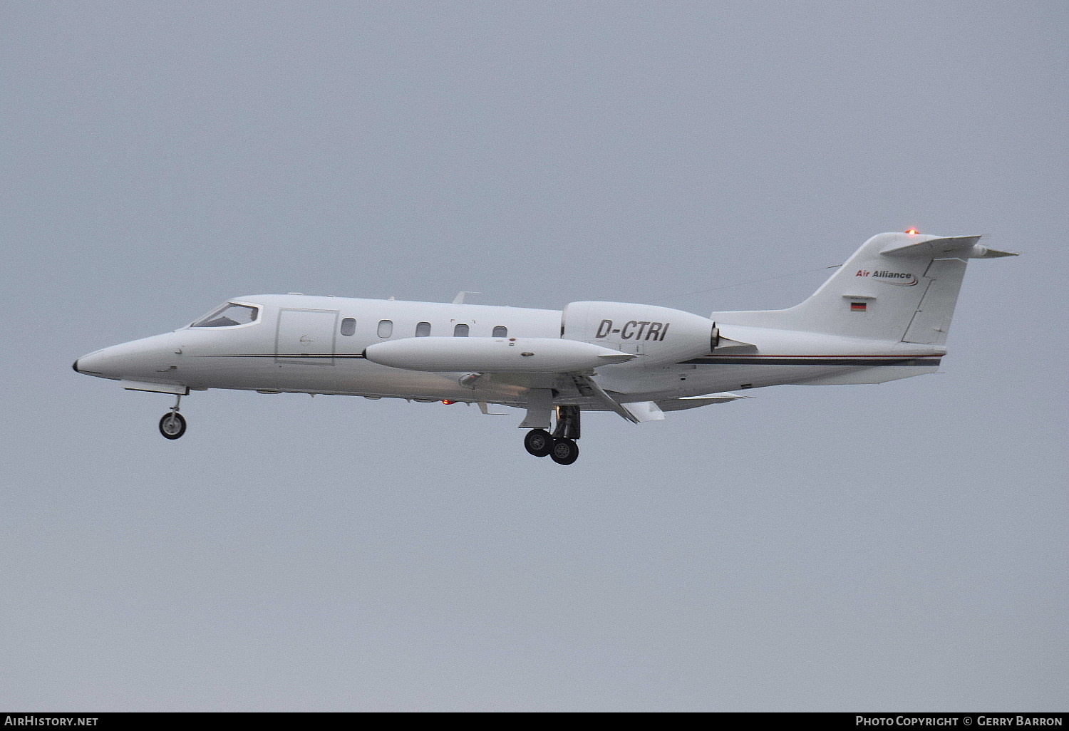 Aircraft Photo of D-CTRI | Gates Learjet 35A | Air Alliance | AirHistory.net #338584