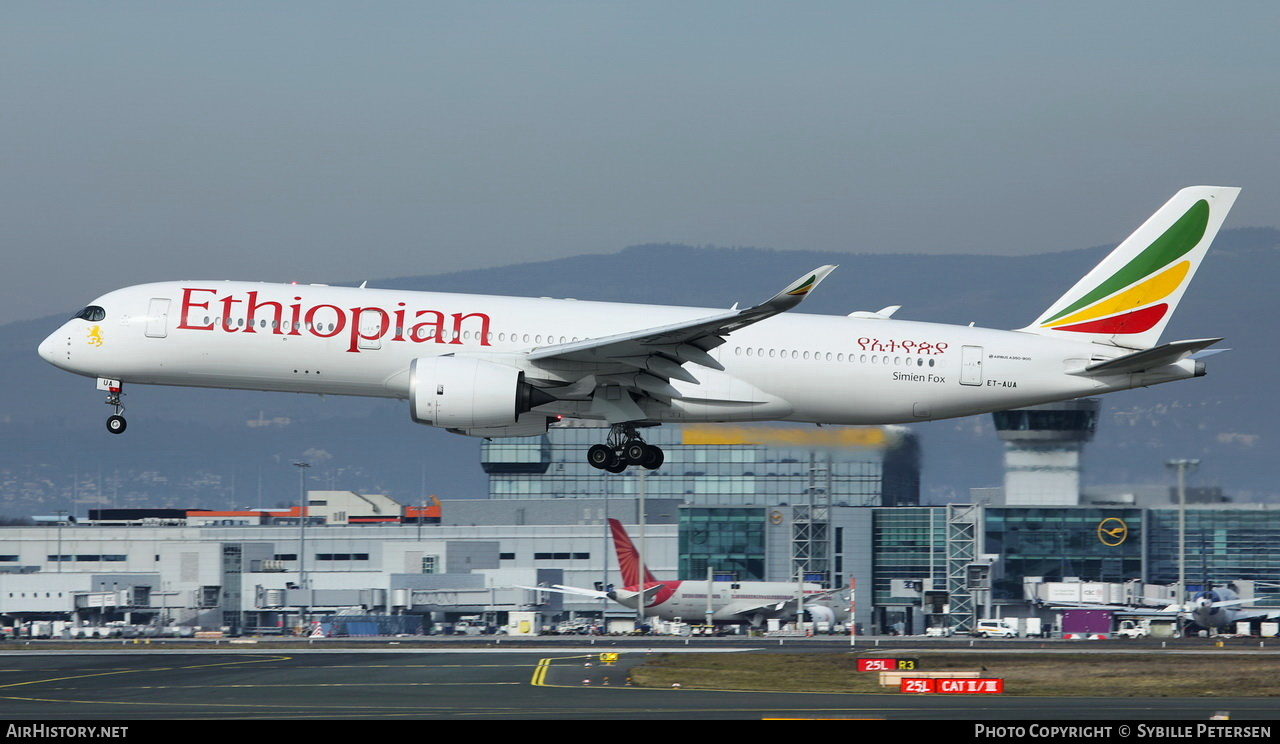 Aircraft Photo of ET-AUA | Airbus A350-941 | Ethiopian Airlines | AirHistory.net #338585