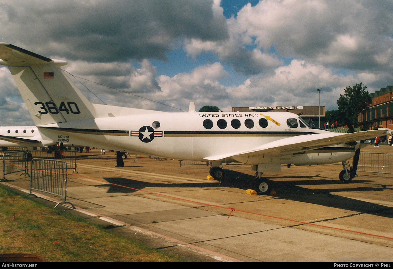Aircraft Photo Of 163840 / 3840 | Beech Uc-12M Super King Air (B200c) | Usa  - Navy | Airhistory.net #338590