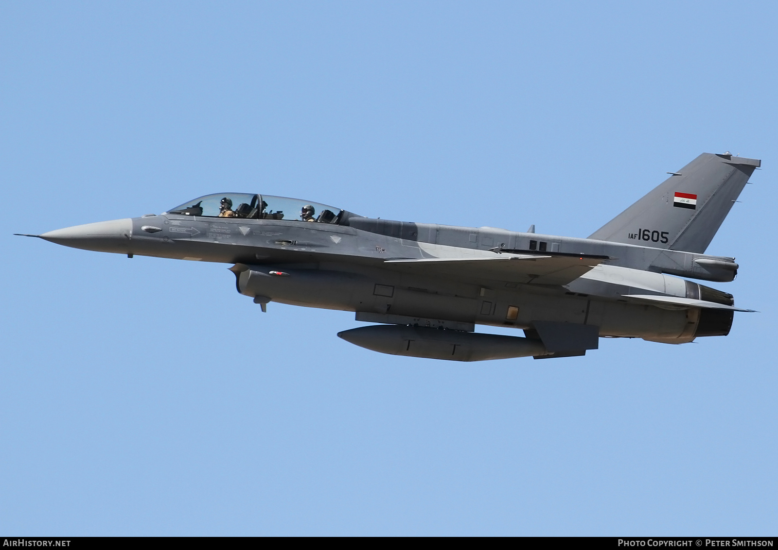 Aircraft Photo of 1605 / IAF-1605 | General Dynamics F-16D Fighting Falcon | Iraq - Air Force | AirHistory.net #338600