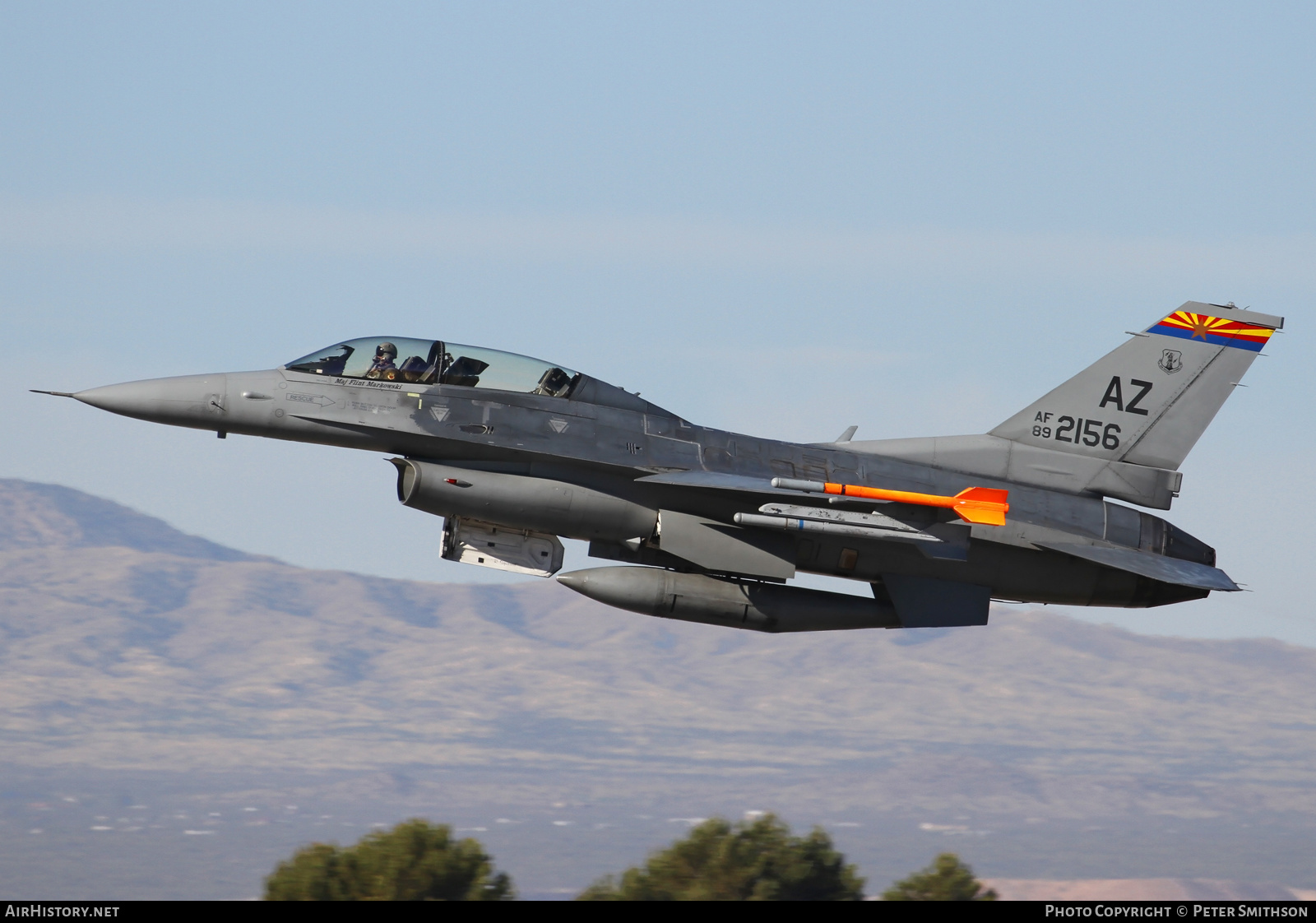 Aircraft Photo of 89-2156 / AF89-2156 | General Dynamics F-16DG Fighting Falcon | USA - Air Force | AirHistory.net #338601