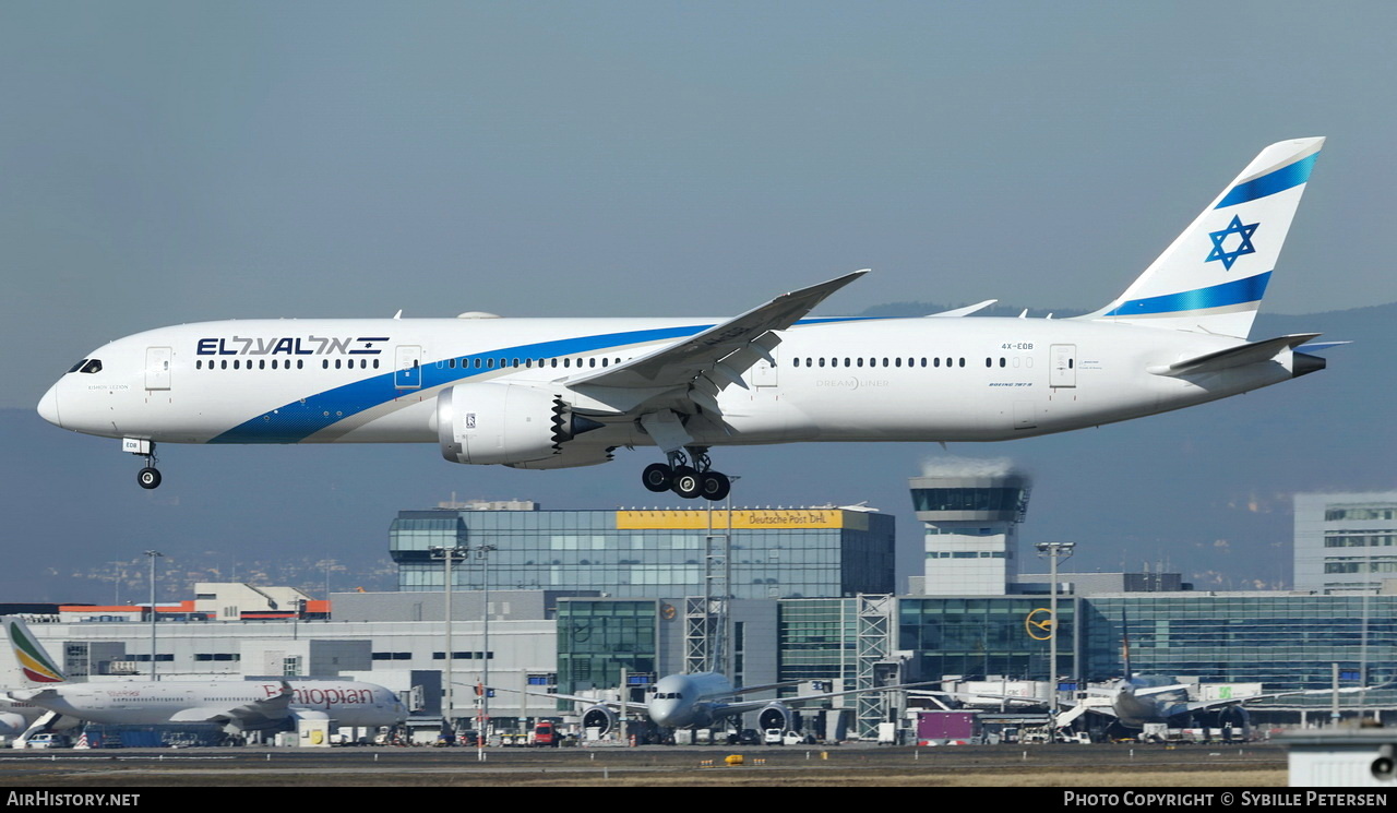 Aircraft Photo of 4X-EDB | Boeing 787-9 Dreamliner | El Al Israel Airlines | AirHistory.net #338603