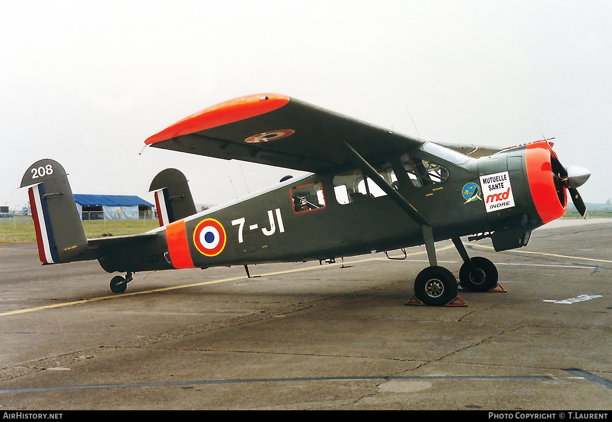 Aircraft Photo of F-GDPZ / 208 | Max Holste MH.1521M Broussard | France - Air Force | AirHistory.net #338605