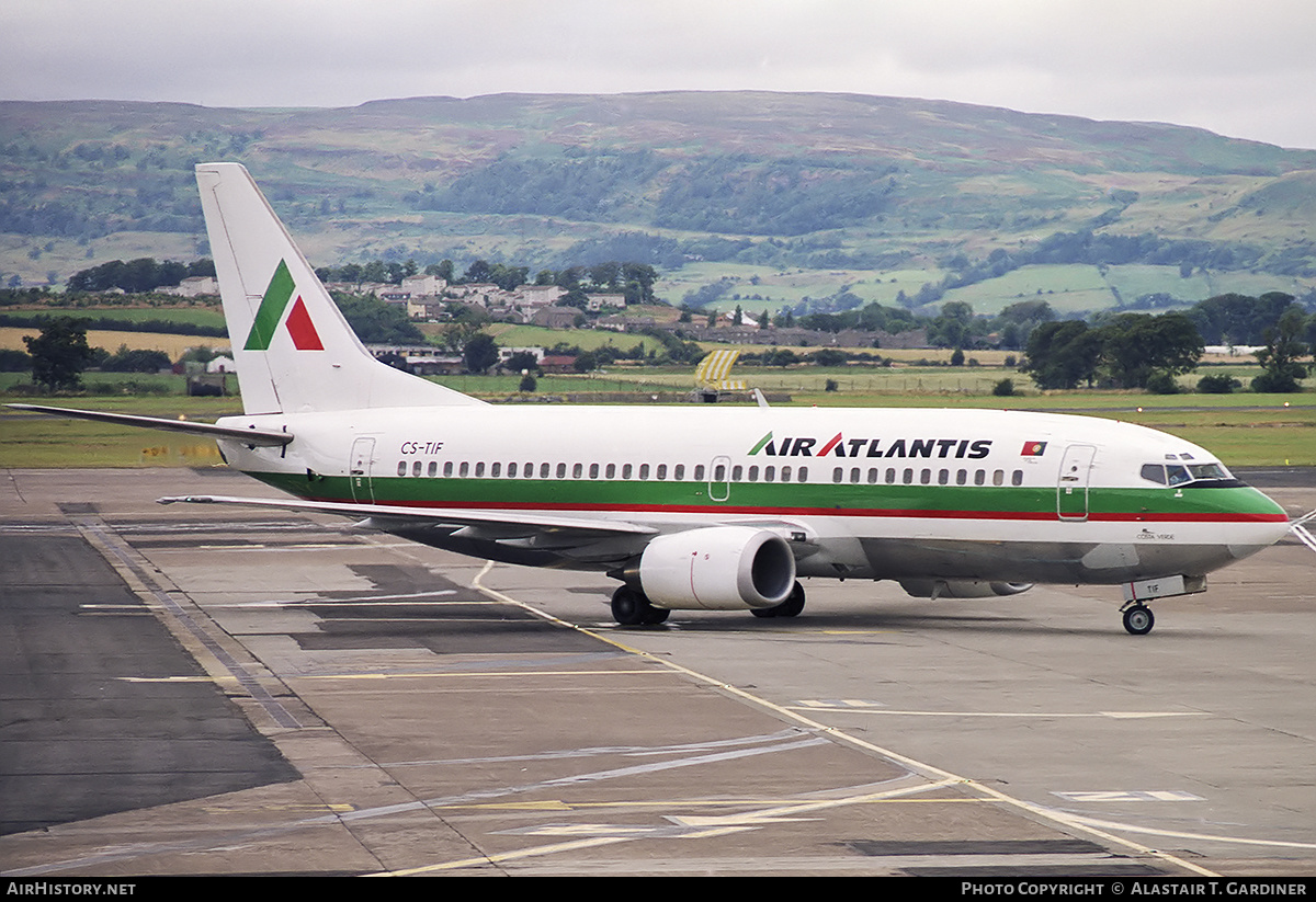 Aircraft Photo of CS-TIF | Boeing 737-3K9 | Air Atlantis | AirHistory.net #338613