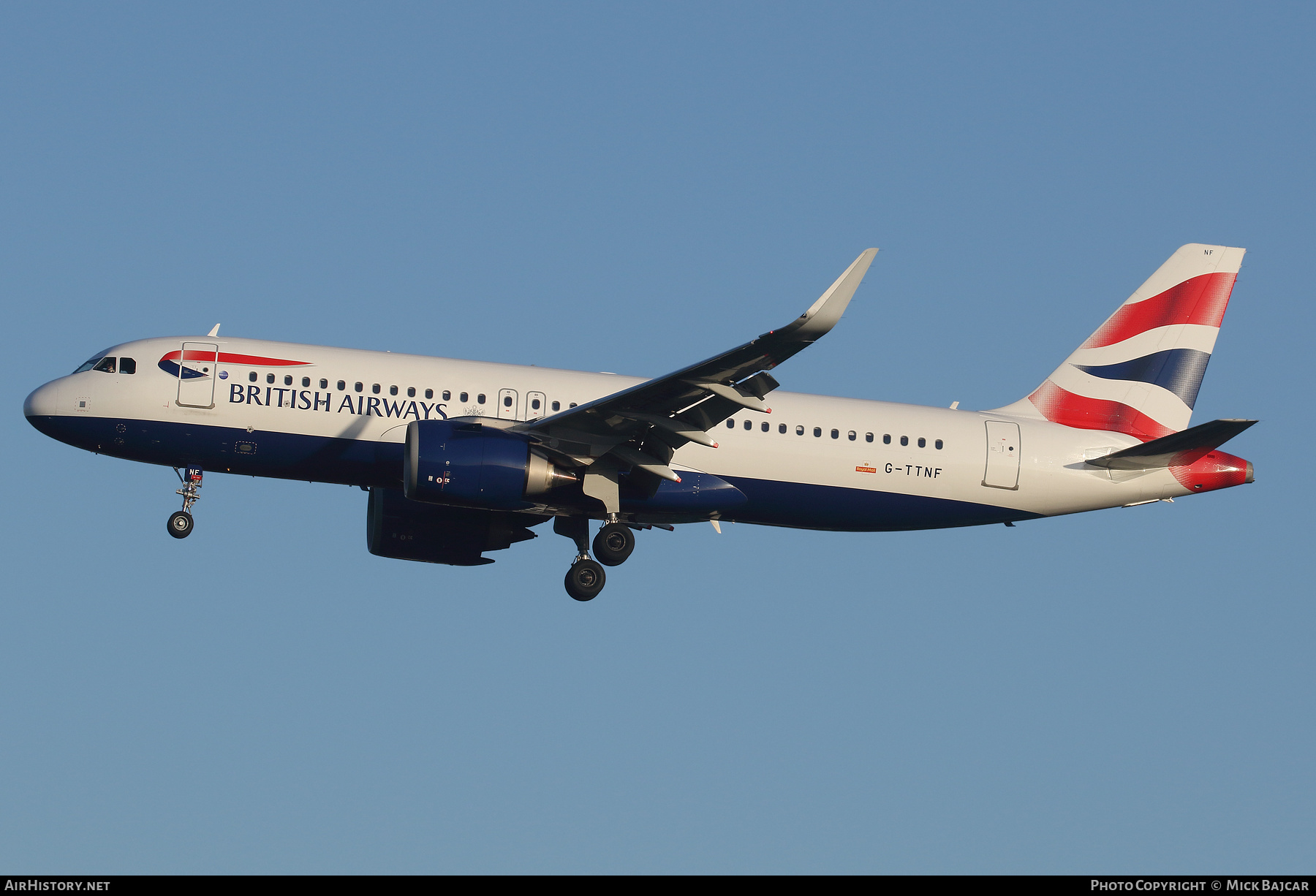 Aircraft Photo of G-TTNF | Airbus A320-251N | British Airways | AirHistory.net #338619
