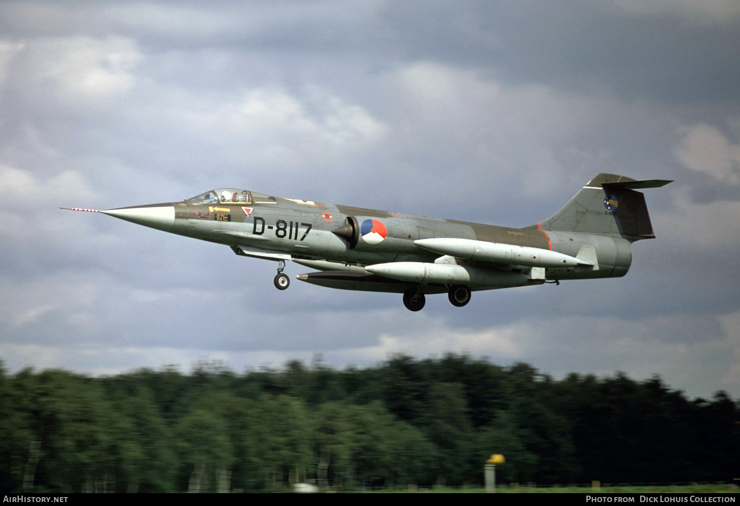 Aircraft Photo of D-8117 | Lockheed RF-104G Starfighter | Netherlands - Air Force | AirHistory.net #338630