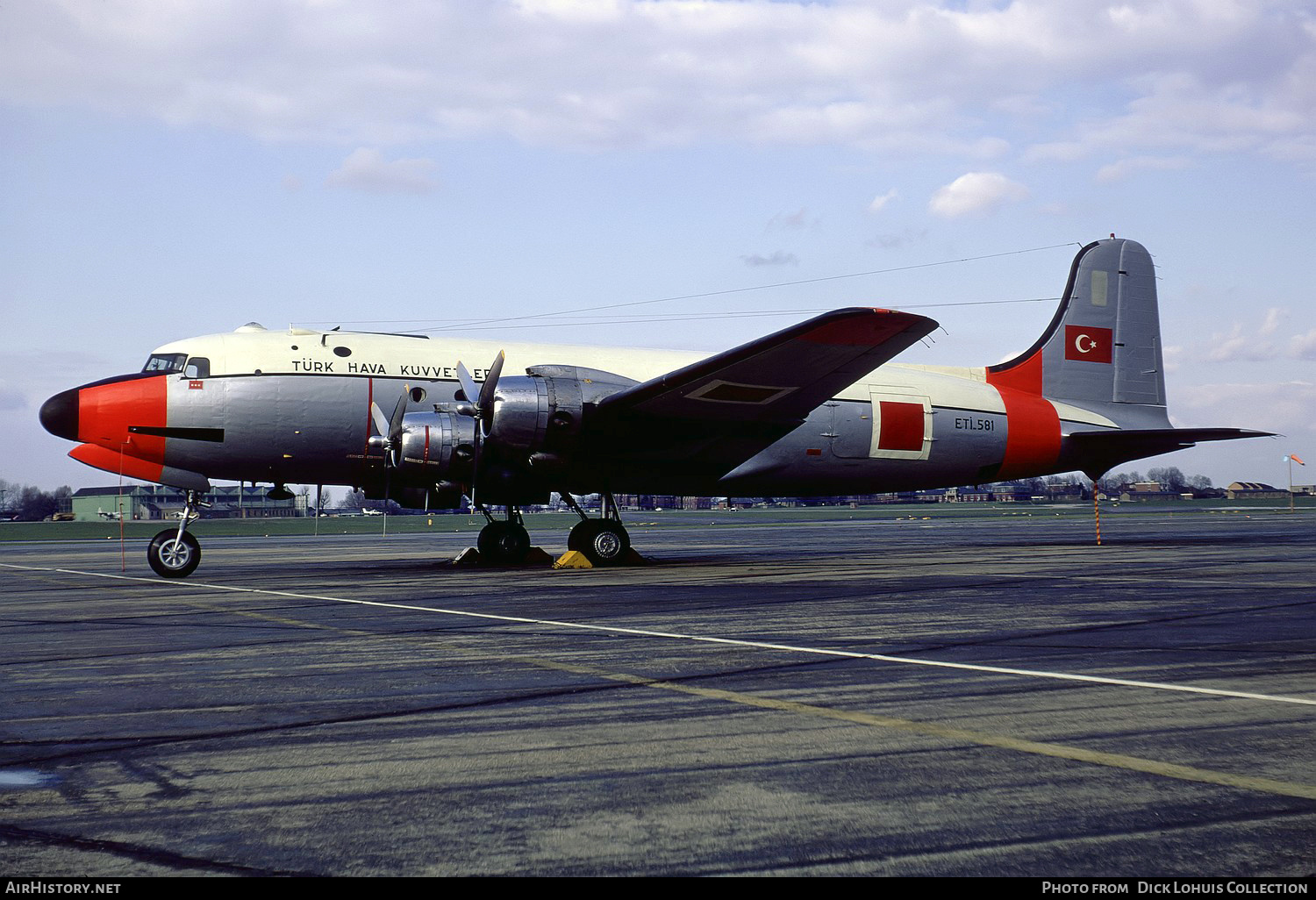 Aircraft Photo of 42-72581 | Douglas C-54D Skymaster | Turkey - Air Force | AirHistory.net #338635