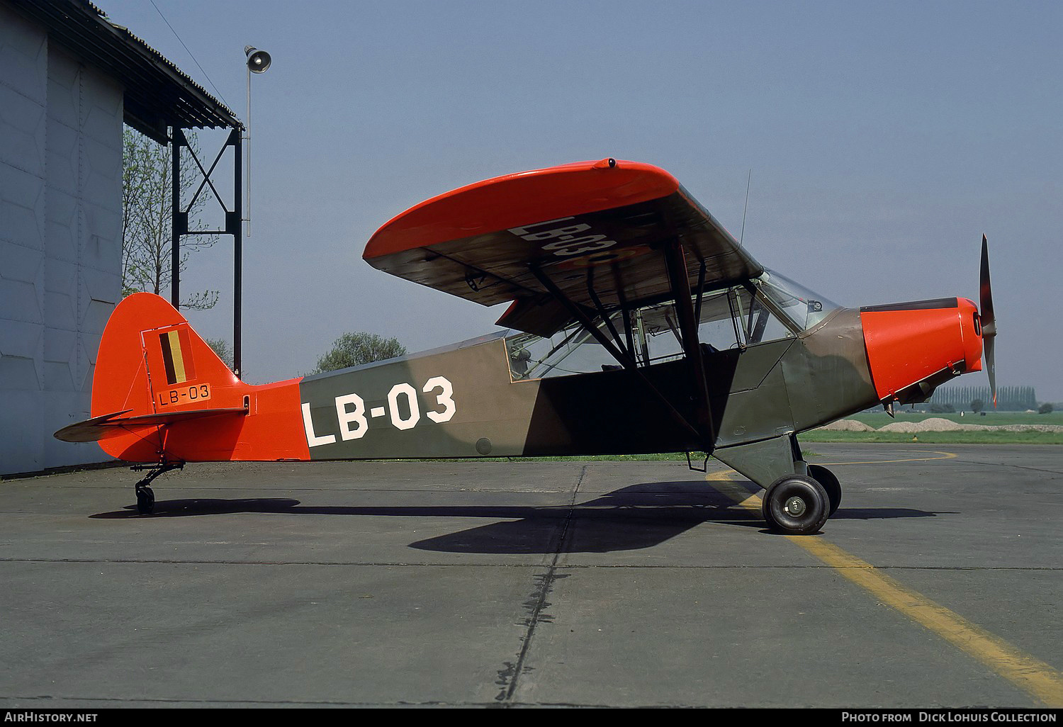 Aircraft Photo of LB-03 | Piper L-21B Super Cub | Belgium - Air Force | AirHistory.net #338639